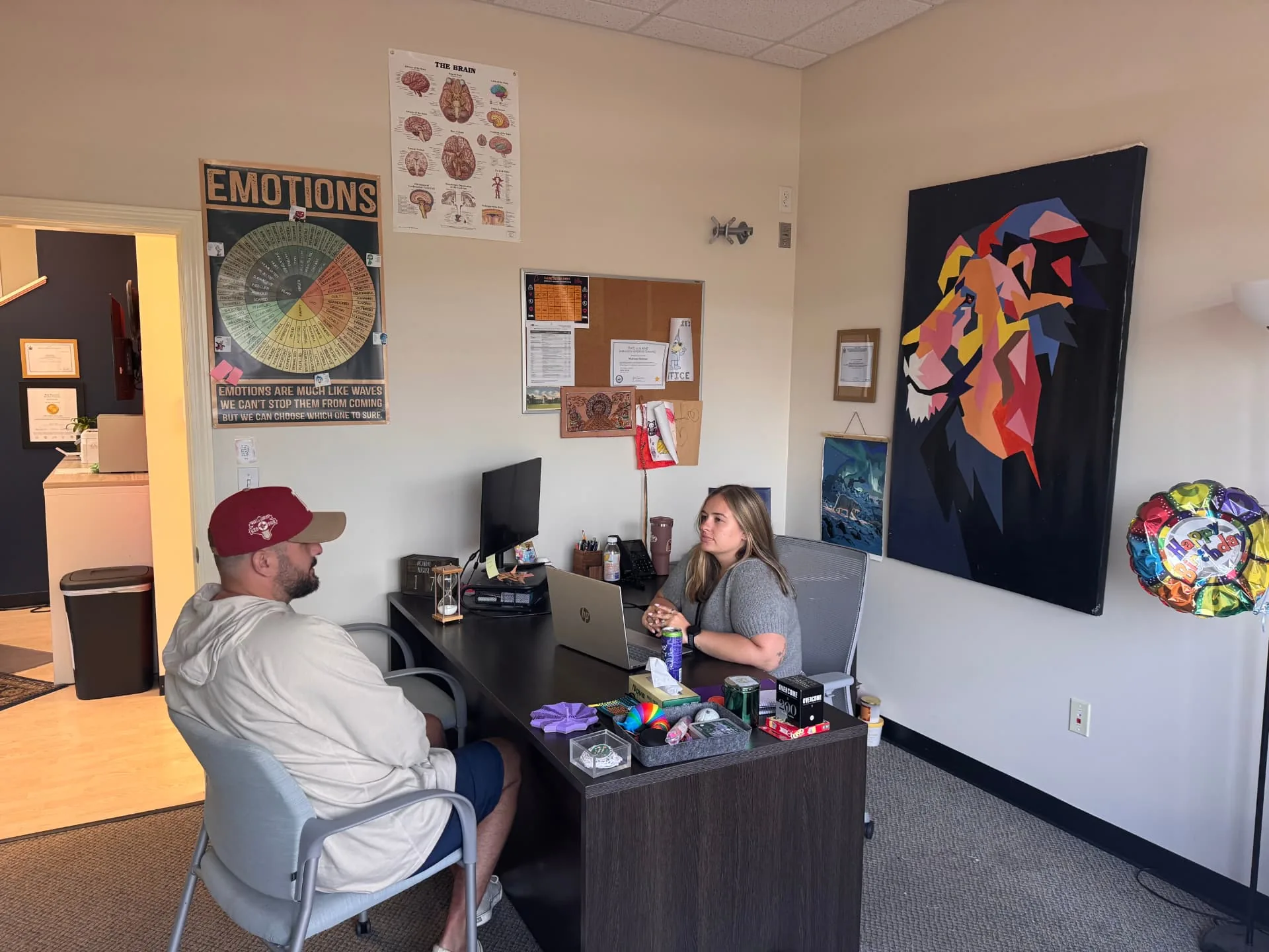 A Real Conversation in a Real Office