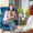 Stylish pleasant psychoanalyst talking to her client
