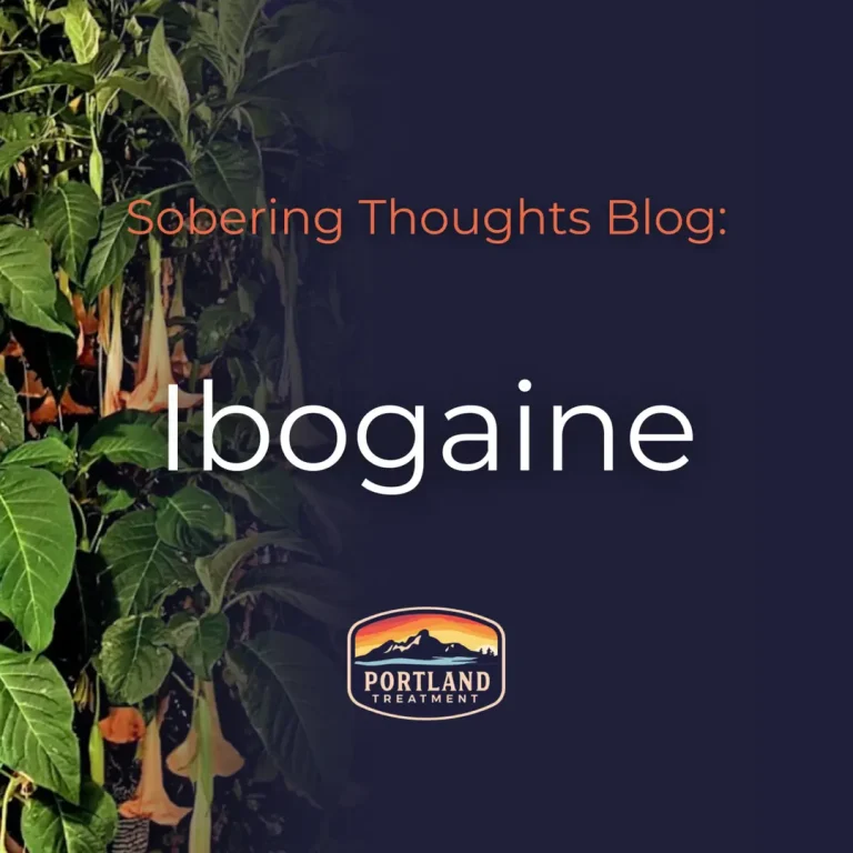 ibogaine treatment portland treatment center with Iboga plant pictured on the left