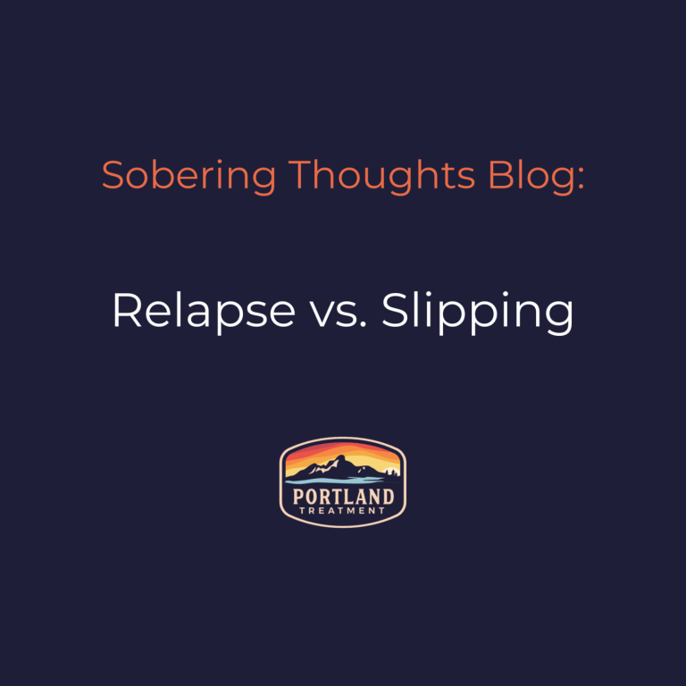 Relapse vs. Slipping